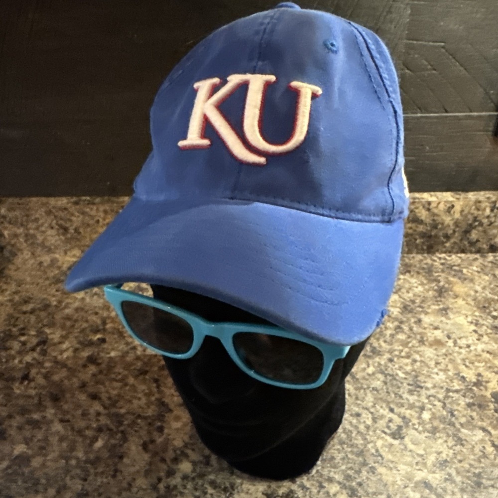 University of Kansas Jayhawks Adidas Youth Embroidered Fitted HAT